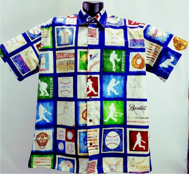 Baseball Hawaiian shirt